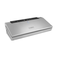 Caso Vacuum sealer GourmetVAC 380 Automatic, Silver, 160 W, Caso Vacuum sealer GourmetVAC 380 Automatic, Silver, 160 W,