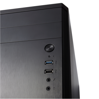 Fractal Design CORE 1100 Black, Micro ATX, Power supply included No Fractal Design CORE 1100 Black, Micro ATX, Power supply included No