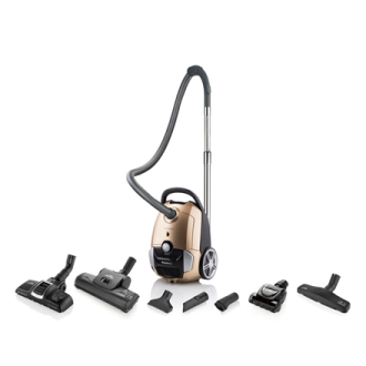 ETA Avanto Vacuum cleaner ETA351990000 Bagged, Golden, 800 W, 3 L, A, A, A, A, 68 dB,