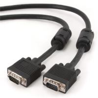 Gembird CC-PPVGA-10M-B Premium VGA HD15M/HD15M dual-shielded w/2*ferrite core 10M Gembird Gembird CC-PPVGA-10M-B Premium VGA HD15M/HD15M dual-shielded w/2*ferrite core 10M Gembird