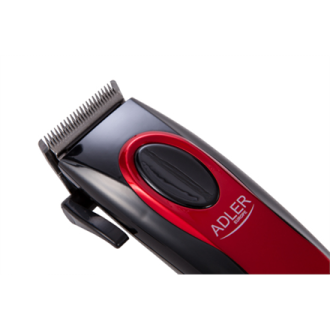 Adler Hair clipper AD 2825 Corded, Red Adler Hair clipper AD 2825 Corded, Red