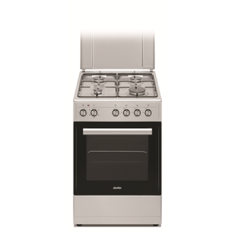 Simfer Cooker 5405SERGG Hob type Gas, Oven type Electric, Inox, Width 50 cm, Electronic ignition, 43 L, Depth 60 cm Simfer Cooker 5405SERGG Hob type Gas, Oven type Electric, Inox, Width 50 cm, Electronic ignition, 43 L, Depth 60 cm
