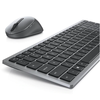 Dell Keyboard and Mouse KM7120W Wireless, 2.4 GHz, Bluetooth 5.0, Keyboard layout US, Titan Gray Dell Keyboard and Mouse KM7120W Wireless, 2.4 GHz, Bluetooth 5.0, Keyboard layout US, Titan Gray