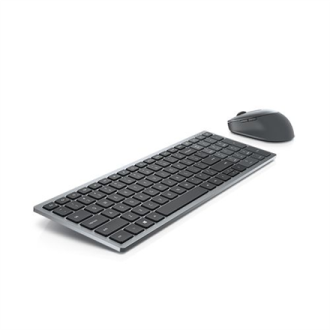 Dell Keyboard and Mouse KM7120W Wireless, 2.4 GHz, Bluetooth 5.0, Keyboard layout US, Titan Gray Dell Keyboard and Mouse KM7120W Wireless, 2.4 GHz, Bluetooth 5.0, Keyboard layout US, Titan Gray