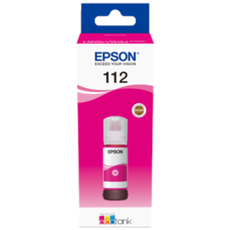 Epson 112 EcoTank Pigment C13T06C34A Ink Bottle, Magenta Epson 112 EcoTank Pigment C13T06C34A Ink Bottle, Magenta