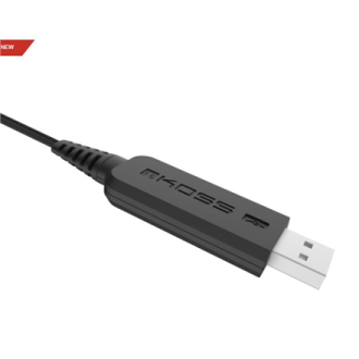 Koss Headphones CS195 USB Headband/On-Ear, USB, Microphone, Black, Koss Headphones CS195 USB Headband/On-Ear, USB, Microphone, Black,