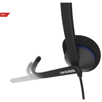 Koss Headphones CS195 USB Headband/On-Ear, USB, Microphone, Black, Koss Headphones CS195 USB Headband/On-Ear, USB, Microphone, Black,