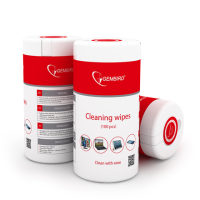 Gembird CK-WW100-01 Cleaning wipes, 100 pcs, LCD and TFT Screens Gembird CK-WW100-01 Cleaning wipes, 100 pcs, LCD and TFT Screens