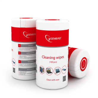 Gembird CK-WW100-01 Cleaning wipes, 100 pcs, LCD and TFT Screens Gembird CK-WW100-01 Cleaning wipes, 100 pcs, LCD and TFT Screens