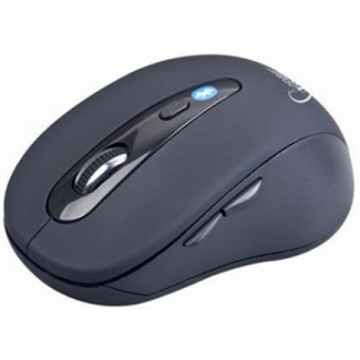 Gembird MUSWB2 Optical Bluetooth mouse, Wireless connection, 6 button, Black, Grey Gembird MUSWB2 Optical Bluetooth mouse, Wireless connection, 6 button, Black, Grey