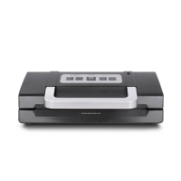 Caso Vacuum sealer HC 170 Automatic, 110 W, Vacuum-chamber Removable, Film Box, 10 professional bags 20 x 30 cm and vacuuming ho