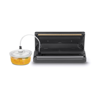 Caso Vacuum sealer VR 390 advanced Automatic, 110 W, Vacuum-chamber Removable, Film Box, 10 bags (20x30 cm), 1 vacuum hose, Blac