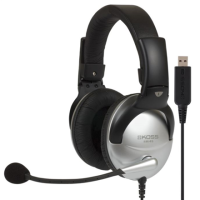 Koss Gaming headphones SB45 USB Headband/On-Ear, USB, Microphone, Silver/Black, Noice canceling, Koss Gaming headphones SB45 USB Headband/On-Ear, USB, Microphone, Silver/Black, Noice canceling,