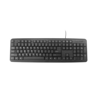 Gembird KB-U-103-RU Standard, Wired, Keyboard layout EN/RU, 1.4 m, Black, 424 g Gembird KB-U-103-RU Standard, Wired, Keyboard layout EN/RU, 1.4 m, Black, 424 g