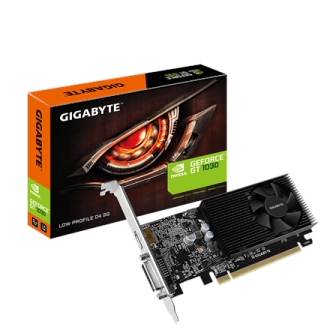 Gigabyte GV-N1030D4-2GL 1.0 NVIDIA, 2 GB, GeForce GT 1030, DDR4, PCI Express 3.0, Processor frequency 1417 MHz, DVI-D ports quan Gigabyte GV-N1030D4-2GL 1.0 NVIDIA, 2 GB, GeForce GT 1030, DDR4, PCI Express 3.0, Processor frequency 1417 MHz, DVI-D ports quan