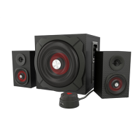 GENESIS Helium 610BT Computer Speakers, Wired, Bluetooth, Black GENESIS Helium 610BT Computer Speakers, Wired, Bluetooth, Black