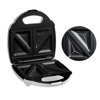 ETA Sandwich maker Pievo ETA015190000 750 W, Number of plates 1, Number of pastry 2, White ETA Sandwich maker Pievo ETA015190000 750 W, Number of plates 1, Number of pastry 2, White
