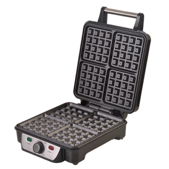 Camry Waffle maker CR 3025 1150 W, Number of pastry 4, Belgium, Black/Stainless steel Camry Waffle maker CR 3025 1150 W, Number of pastry 4, Belgium, Black/Stainless steel