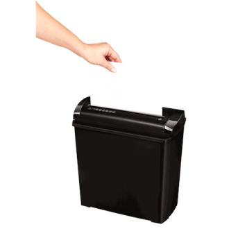 Fellowes Shredder P-25S Black, 11 L, Paper shredding, Paper handling standard/output 7mm strips, security level P-2, Traditional Fellowes Shredder P-25S Black, 11 L, Paper shredding, Paper handling standard/output 7mm strips, security level P-2, Traditional