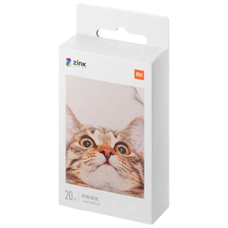Xiaomi Mi Portable Photo Printer Paper TEJ4019GL 20 Photo Paper, 2x3-inch