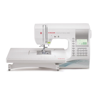 Singer Sewing Machine Quantum Stylist 9960 Number of stitches 600, Number of buttonholes 13, White