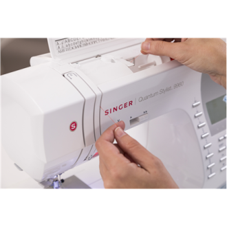 Singer Sewing Machine Quantum Stylist 9960 Number of stitches 600, Number of buttonholes 13, White