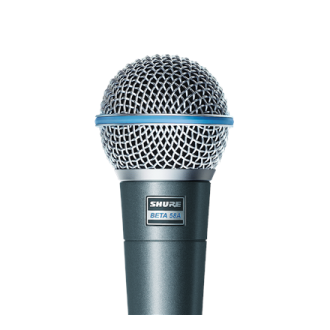 Shure Vocal Microphone BETA 58A Dark grey Shure Vocal Microphone BETA 58A Dark grey