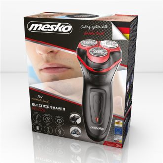 Mesko Electric Shaver MS 2926 Charging time 8 h, NiMH, Number of shaver heads/blades 3, Black, Cordless Mesko Electric Shaver MS 2926 Charging time 8 h, NiMH, Number of shaver heads/blades 3, Black, Cordless