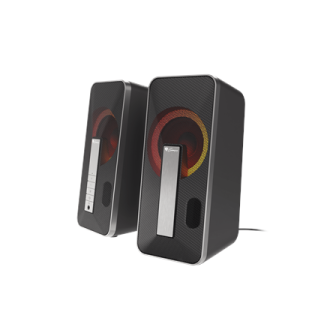 Genesis Computer Speaker Helium 100BT RGB Gaming Speakers, Bluetooth, Silver/Black Genesis Computer Speaker Helium 100BT RGB Gaming Speakers, Bluetooth, Silver/Black