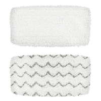 Bissell Microfiber Steam Mop Pad Kit for Symphony 1132N/1977N 2 pc(s), White Bissell Microfiber Steam Mop Pad Kit for Symphony 1132N/1977N 2 pc(s), White