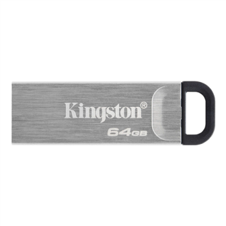 Kingston USB Flash Drive DataTraveler Kyson 64 GB, USB 3.2 Gen 1, Black/Grey Kingston USB Flash Drive DataTraveler Kyson 64 GB, USB 3.2 Gen 1, Black/Grey