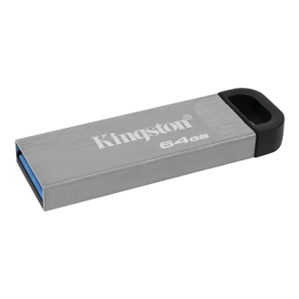 Kingston USB Flash Drive DataTraveler Kyson 64 GB, USB 3.2 Gen 1, Black/Grey Kingston USB Flash Drive DataTraveler Kyson 64 GB, USB 3.2 Gen 1, Black/Grey