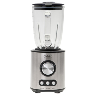 Adler Blender AD 4078 Tabletop, 1700 W, Jar material Glass, Jar capacity 1.5 L, Ice crushing, Stainless steel Adler Blender AD 4078 Tabletop, 1700 W, Jar material Glass, Jar capacity 1.5 L, Ice crushing, Stainless steel