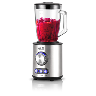 Adler Blender AD 4078 Tabletop, 1700 W, Jar material Glass, Jar capacity 1.5 L, Ice crushing, Stainless steel Adler Blender AD 4078 Tabletop, 1700 W, Jar material Glass, Jar capacity 1.5 L, Ice crushing, Stainless steel