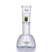 Adler Hair clipper AD 2827 Cordless or corded, Number of length steps 4, White Adler Hair clipper AD 2827 Cordless or corded, Number of length steps 4, White