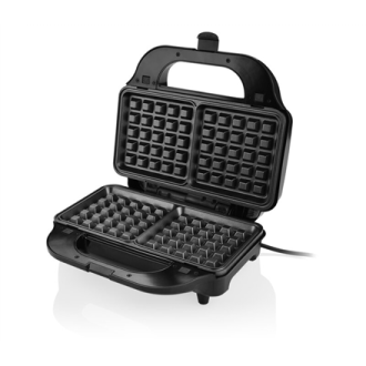 ETA Sandwich Maker Sorento Plus ETA515190000 900 W, Number of plates 6, Number of pastry 2, Black ETA Sandwich Maker Sorento Plus ETA515190000 900 W, Number of plates 6, Number of pastry 2, Black