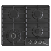 Gorenje Hob GW642AB Gas, Number of burners/cooking zones 4, Mechanical, Black Gorenje Hob GW642AB Gas, Number of burners/cooking zones 4, Mechanical, Black