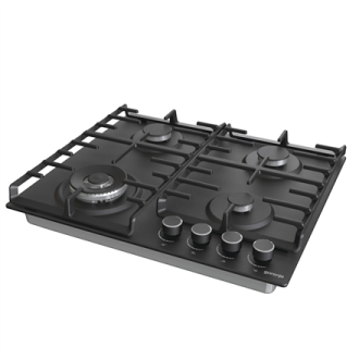 Gorenje Hob GW642AB Gas, Number of burners/cooking zones 4, Mechanical, Black Gorenje Hob GW642AB Gas, Number of burners/cooking zones 4, Mechanical, Black