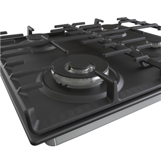 Gorenje Hob GW642AB Gas, Number of burners/cooking zones 4, Mechanical, Black Gorenje Hob GW642AB Gas, Number of burners/cooking zones 4, Mechanical, Black
