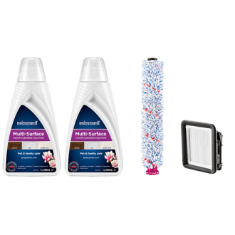Bissell Cleaning Pack MultiSurface (2xDetergents+Brushroll+Filter) Bissell Cleaning Pack MultiSurface (2xDetergents+Brushroll+Filter)