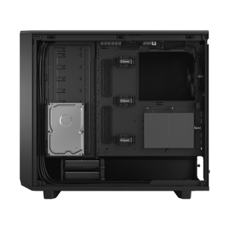 Fractal Design Meshify 2 Black Solid Fractal Design Meshify 2 Black Solid