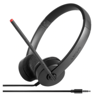 Lenovo Essential Stereo Analog Headset Essential Stereo Black Lenovo Essential Stereo Analog Headset Essential Stereo Black