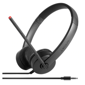Lenovo Essential Stereo Analog Headset Essential Stereo Black Lenovo Essential Stereo Analog Headset Essential Stereo Black