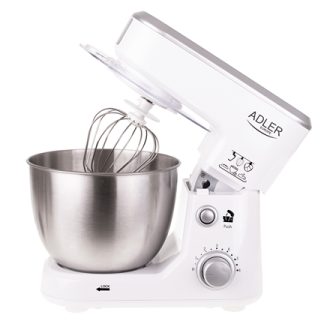 Adler AD 4216 Food Processor, 1000 W, Bowl capacity 4 L, Number of speeds 6, White Adler AD 4216 Food Processor, 1000 W, Bowl capacity 4 L, Number of speeds 6, White