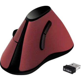Logilink Ergonomic Vertical Mouse ID0159 Wireless, Red Logilink Ergonomic Vertical Mouse ID0159 Wireless, Red