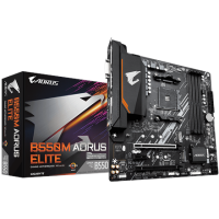 Gigabyte B550M AORUS ELITE 1.0 Processor family AMD, Processor socket AM4, DDR4 DIMM, Memory slots 4, Number of SATA connectors Gigabyte B550M AORUS ELITE 1.0 Processor family AMD, Processor socket AM4, DDR4 DIMM, Memory slots 4, Number of SATA connectors