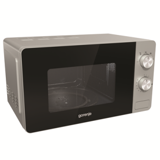 Gorenje Microwave oven MO17E1S Free standing, 17 L, 700 W, Silver grey Gorenje Microwave oven MO17E1S Free standing, 17 L, 700 W, Silver grey