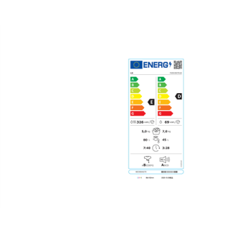 LG Washing Machine With Dryer F2DV5S7S1E Energy efficiency class D, Front loading, Washing capacity 7 kg, 1200 RPM, Depth 46 cm, LG Washing Machine With Dryer F2DV5S7S1E Energy efficiency class D, Front loading, Washing capacity 7 kg, 1200 RPM, Depth 46 cm,