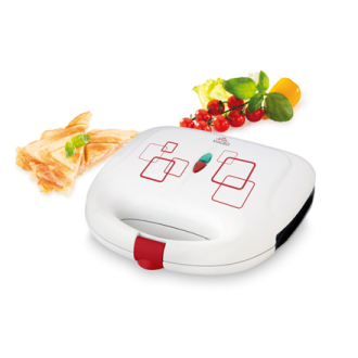 ETA Sandwich maker Kvadro ETA415390000 700 W, Number of plates 1, Number of pastry 2, White