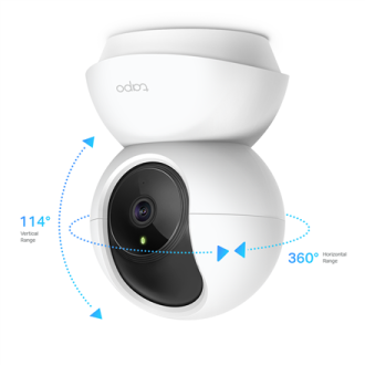 TP-LINK Pan/Tilt Home Security Wi-Fi Camera Tapo C200 4mm/F/2.4, Privacy Mode, Sound and Light Alarm, Motion Detection and Notif TP-LINK Pan/Tilt Home Security Wi-Fi Camera Tapo C200 4mm/F/2.4, Privacy Mode, Sound and Light Alarm, Motion Detection and Notif